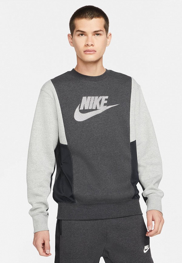 

Свитшот Nike, Серый, M NSW HYBRID FLC CREW BB