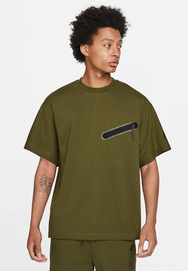 

Футболка спортивная Nike, Хаки, M NSW DF TE SS TOP