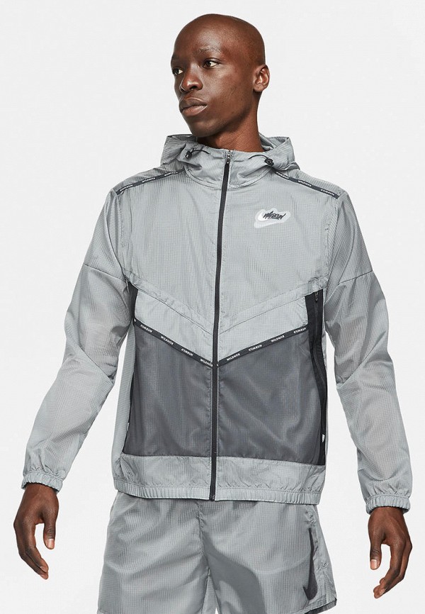 

Куртка спортивная Nike, Серый, M NK RPL WR WINDRNNER GX JKT