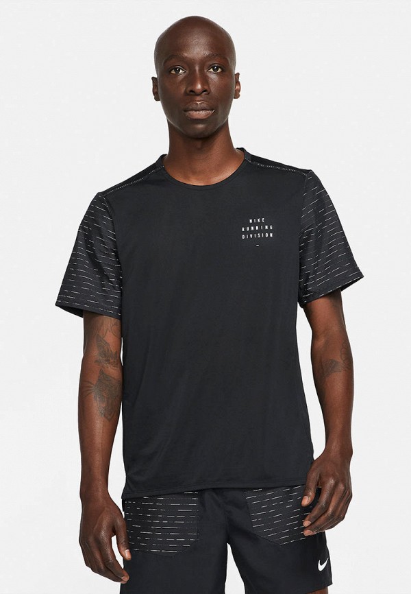 

Футболка спортивная Nike, Черный, M NK DF RUN DVN NV RISE 365 SS
