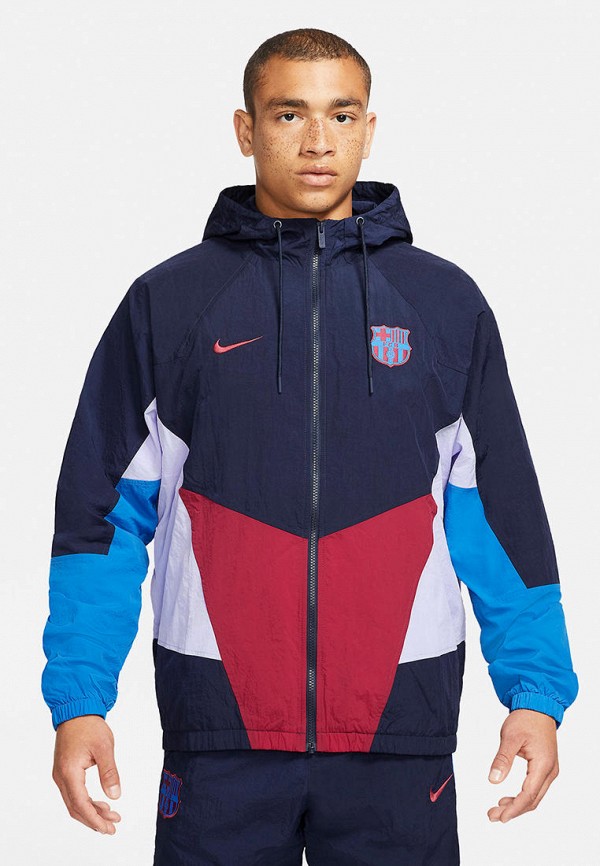 

Ветровка Nike, Синий, FCB M NSW HE WR JKT WVN SIG