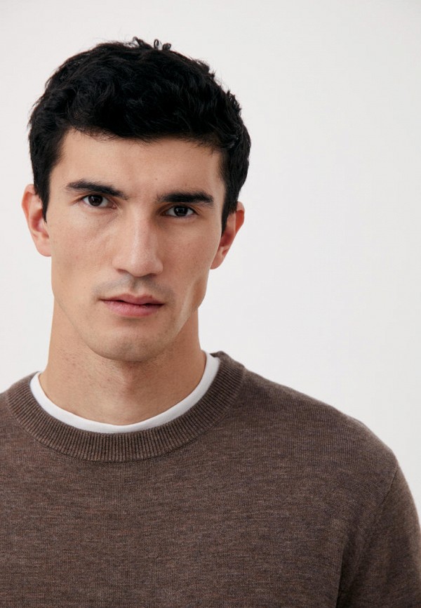 Джемпер Finn Flare коричневый, размер 54, фото 5