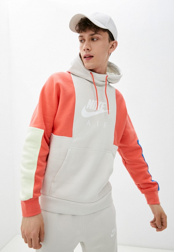 

Худи Nike, Серый, M NSW NIKE AIR PO BB HOODIE