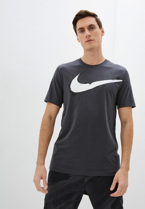 

Футболка спортивная Nike, Серый, M NK DF TEE SC (LOGO)