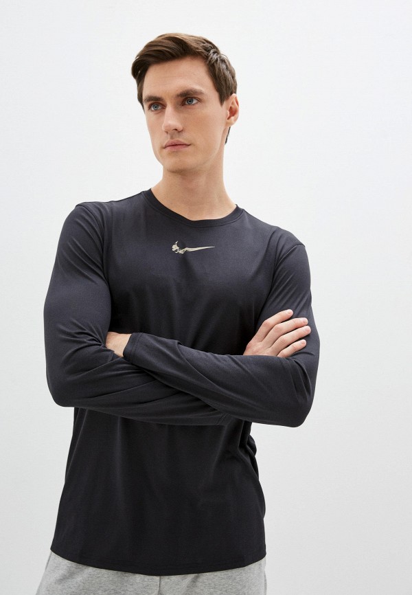 

Лонгслив спортивный Nike, Черный, M NK DF TEE LS LGD SC
