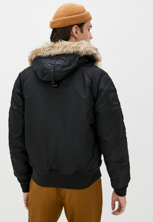 Куртка утепленная Angelo Bonetti цвет черный  Фото 3