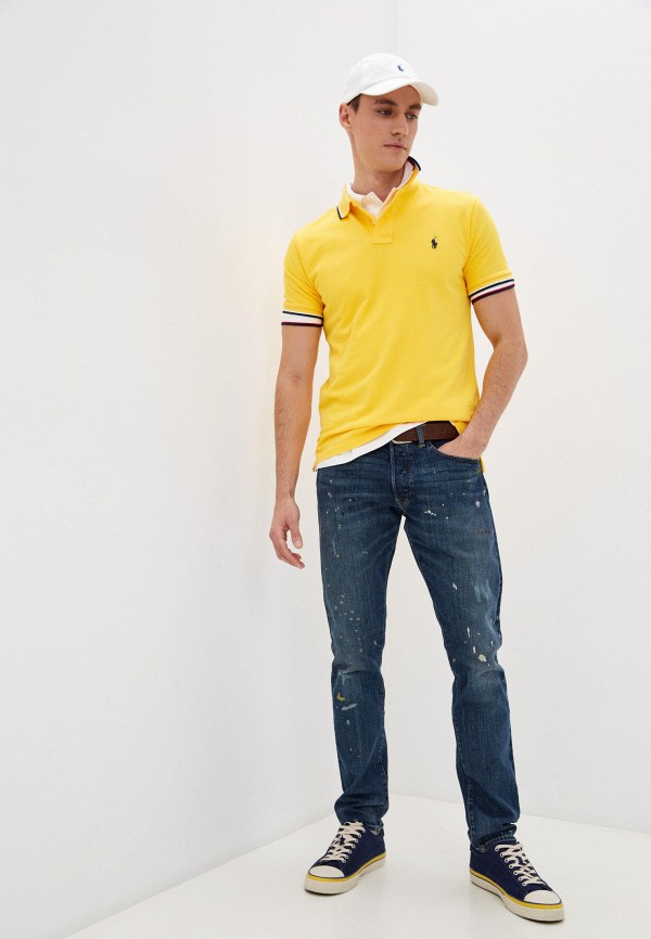 

Поло Polo Ralph Lauren, Желтый, Polo Ralph Lauren MP002XM1HS1A