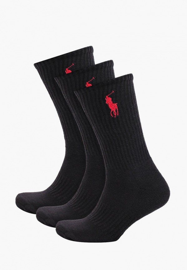 

Носки 3 пары Polo Ralph Lauren, Черный
