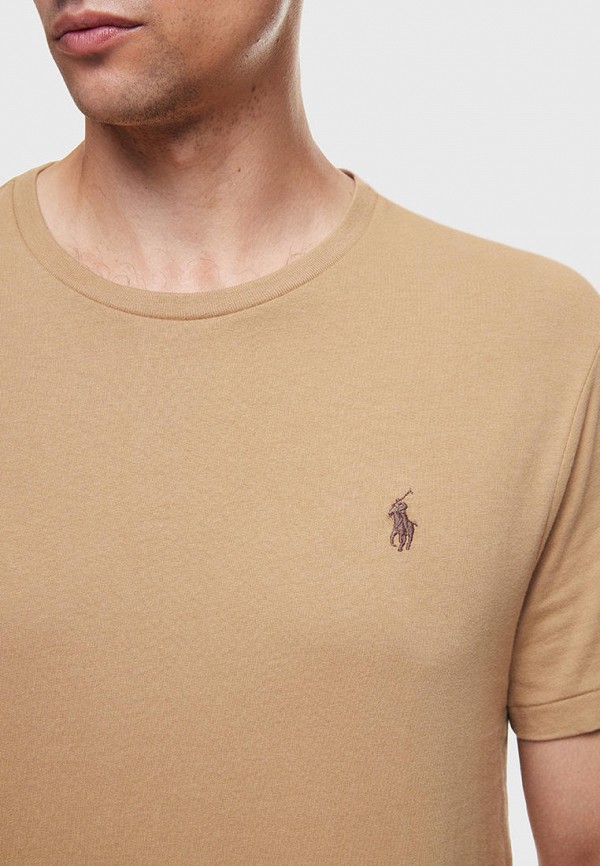 

Футболка Polo Ralph Lauren, Бежевый, Polo Ralph Lauren MP002XM1HS58