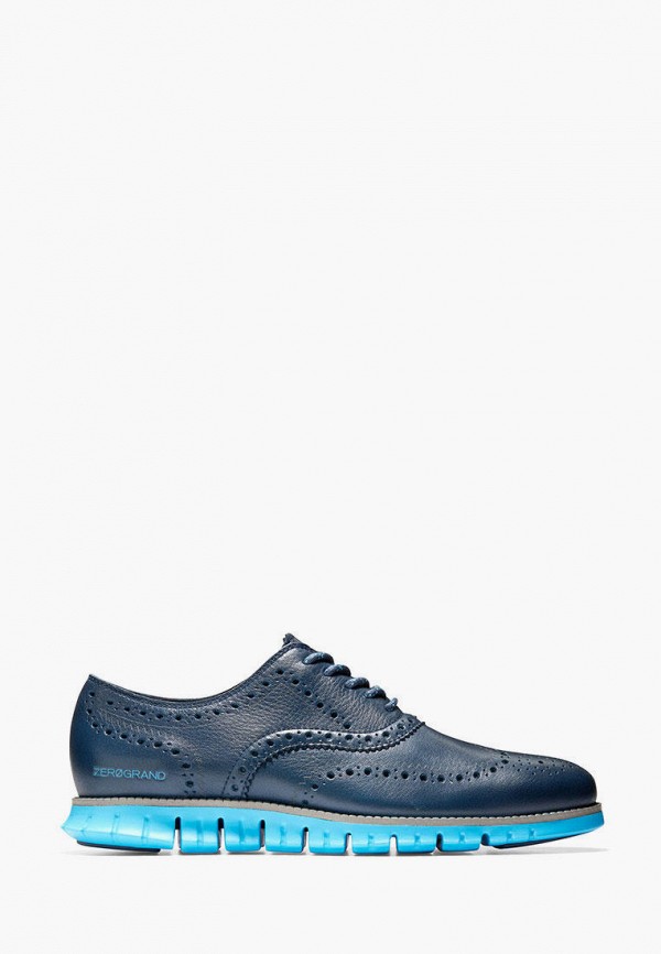 

Кроссовки Cole Haan, Синий, Wingtip увеличенная полнота
