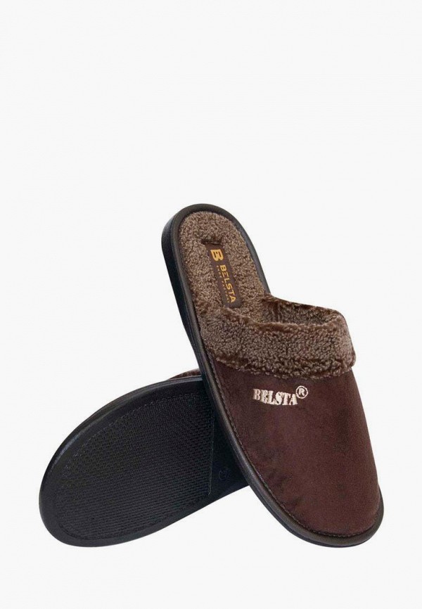 

Тапочки Belsta, Коричневый, Belsta MP002XM1HTFZ