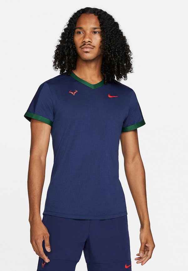 

Футболка спортивная Nike, Синий, RAFA MNK DFADV SS TOP