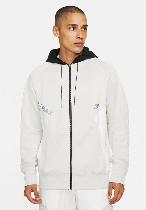 

Толстовка Nike, Белый, M NSW AIR MAX PK FZ HOODIE