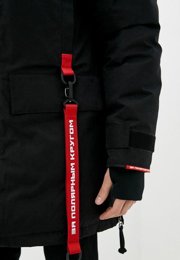 Пуховик Bask черный, размер 52, фото 5