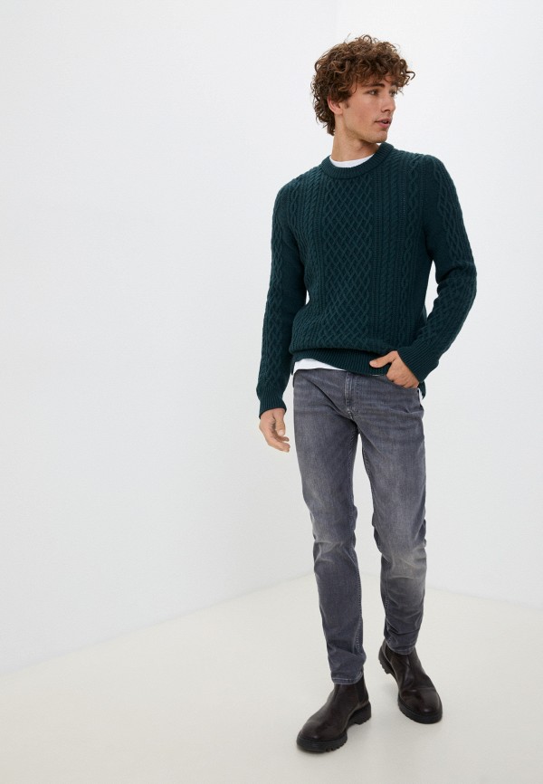 Джемпер Marco Di Radi зеленый, размер 54, фото 2