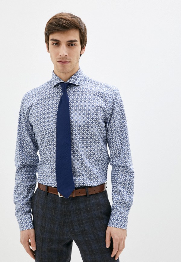 

Рубашка Eterna, Синий, Slim-fit