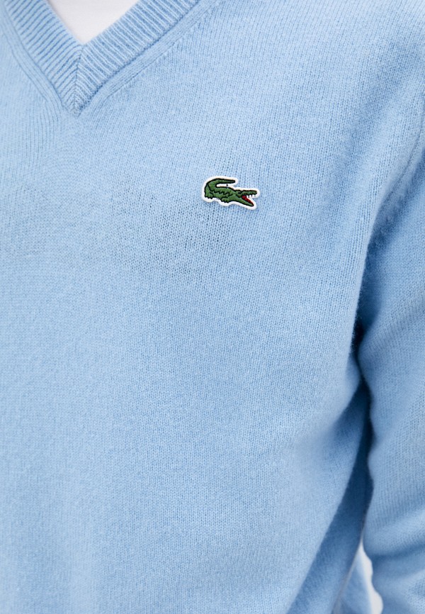 Пуловер Lacoste цвет голубой  Фото 4