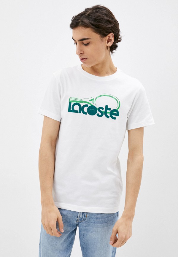 Футболка Lacoste цвет белый 