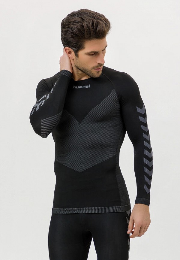 

Лонгслив спортивный Hummel, Черный, HUMMEL FIRST SEAMLESS JERSEY L/S
