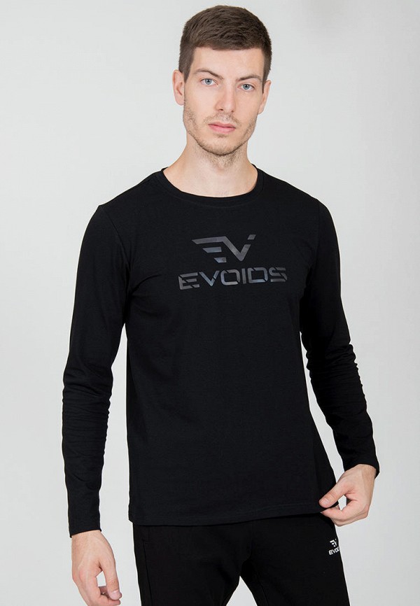 

Лонгслив Evoids, Черный, Volans
