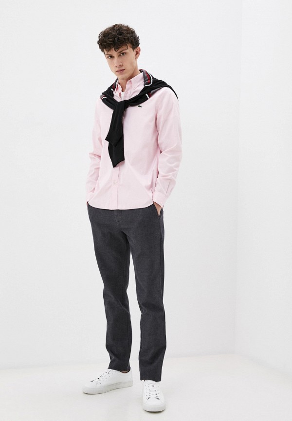 

Рубашка Lacoste, Розовый, Lacoste MP002XM1HVUY