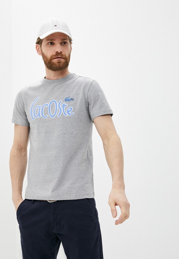 

Футболка Lacoste, Серый, Lacoste MP002XM1HVVB