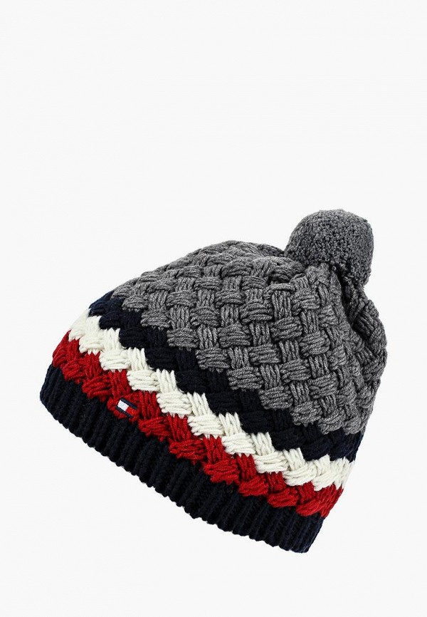 

Шапка Tommy Hilfiger, Серый, Tommy Hilfiger MP002XM1HWE5