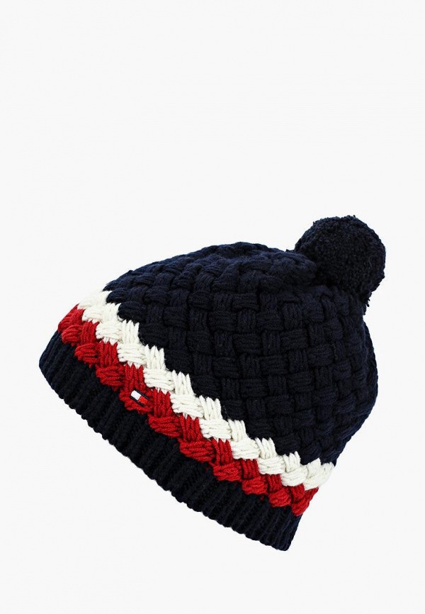 

Шапка Tommy Hilfiger, Синий, TOMMY BUBBLE BEANIE
