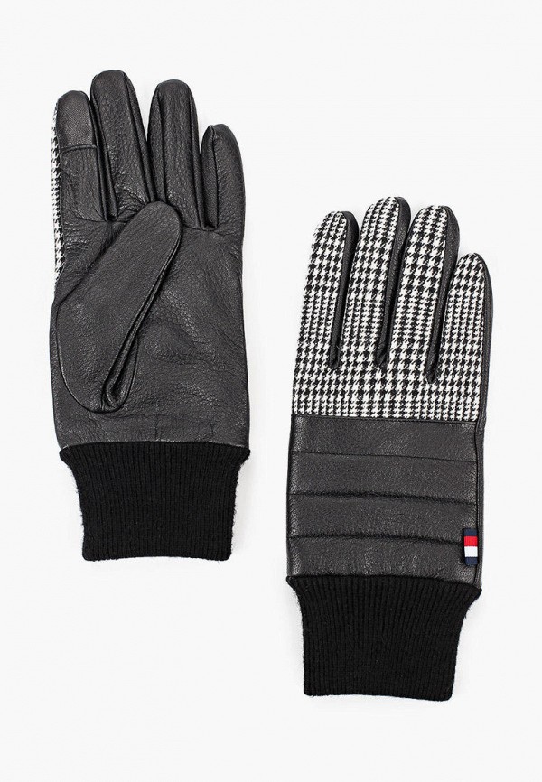 

Перчатки Tommy Hilfiger, Черный, MIX MATERIAL GLOVES