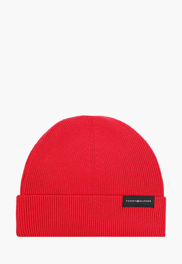 

Шапка Tommy Hilfiger, Красный, UPTOWN WOOL BEANIE