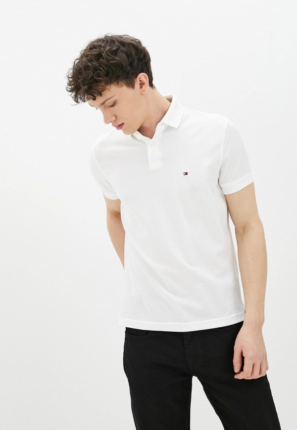 

Поло Tommy Hilfiger, Белый, 1985 REGULAR POLO