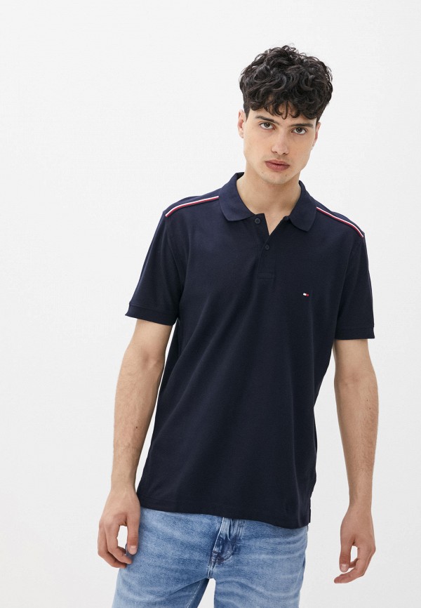 

Поло Tommy Hilfiger, Синий, Tommy Hilfiger MP002XM1HWGU