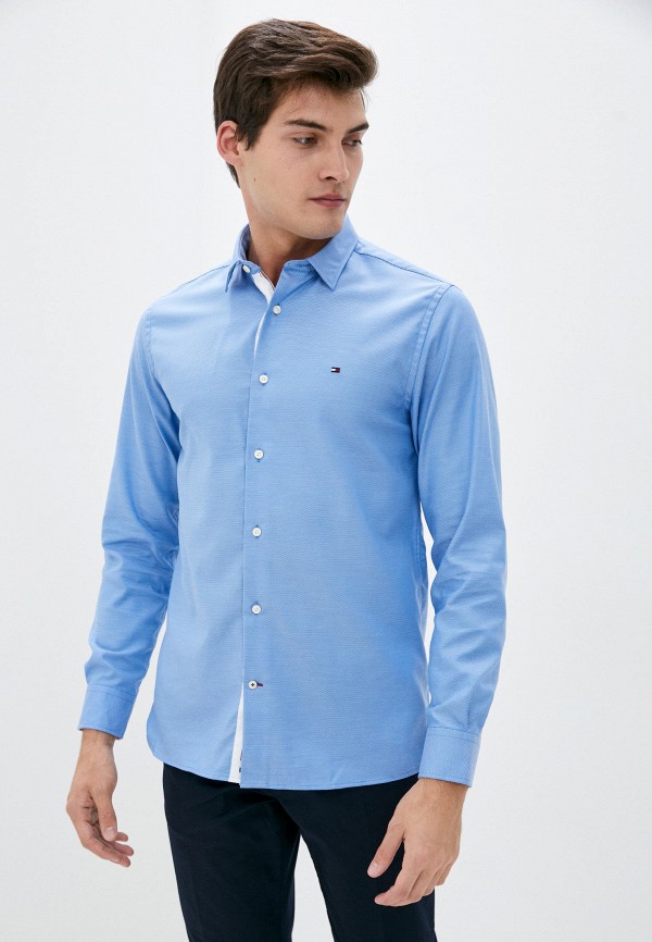 

Рубашка Tommy Hilfiger, Голубой, Tommy Hilfiger MP002XM1HWLN