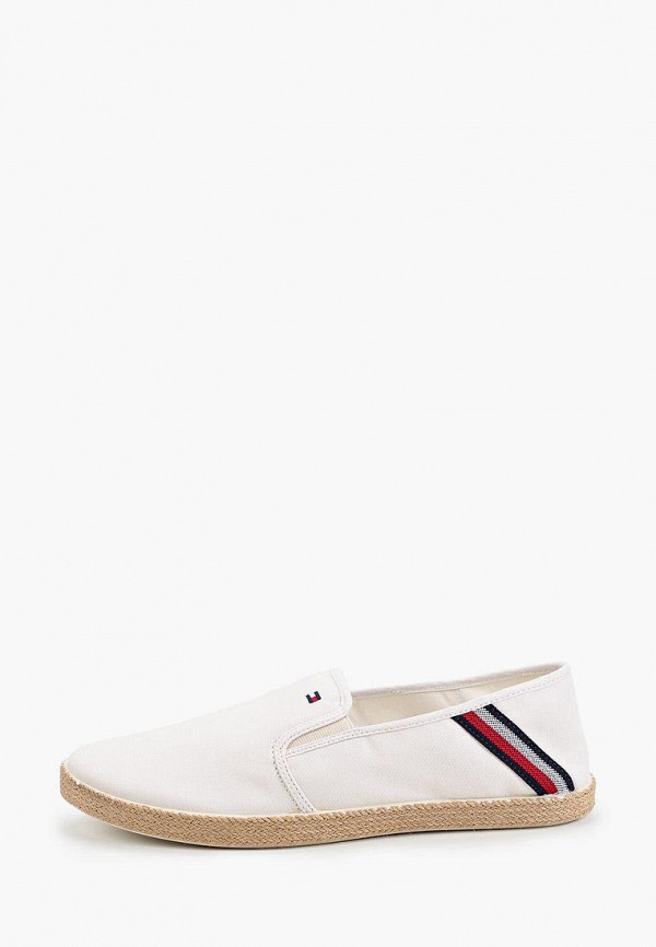 

Эспадрильи Tommy Hilfiger, Бежевый, SPRING RWB CHAMBRAY SLIP ON