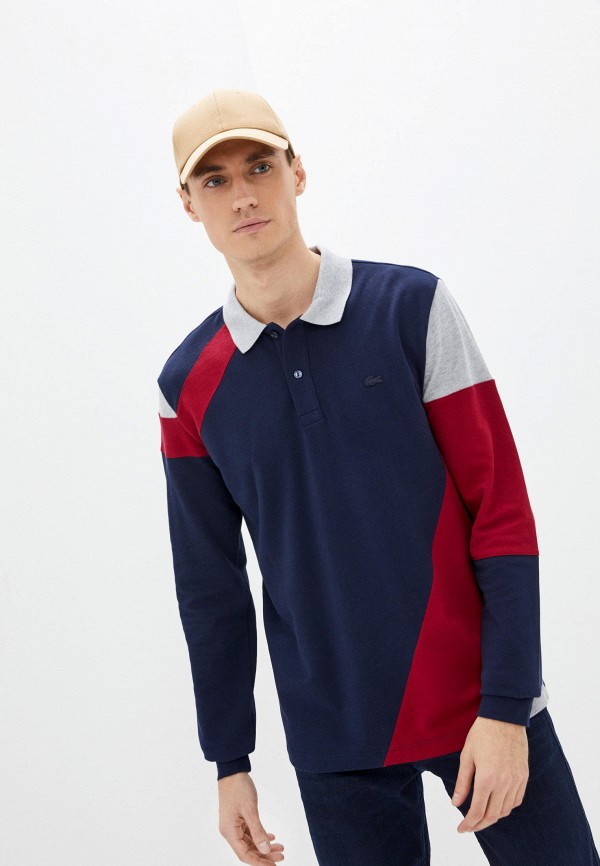 

Поло Lacoste, Синий, Lacoste MP002XM1HWNR