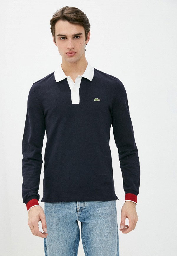 

Поло Lacoste, Синий