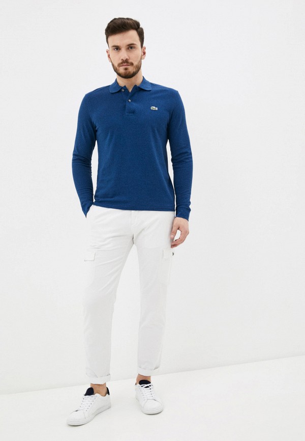 

Поло Lacoste, Синий, Lacoste MP002XM1HWNV