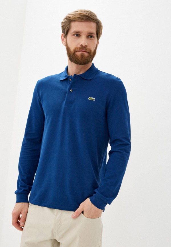 

Поло Lacoste, Синий, Lacoste MP002XM1HWNW