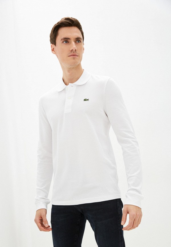 

Поло Lacoste, Белый, Lacoste MP002XM1HWNY