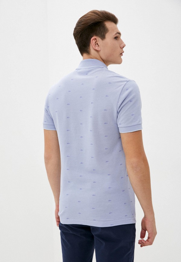 

Поло Lacoste, Голубой, Lacoste MP002XM1HWO2