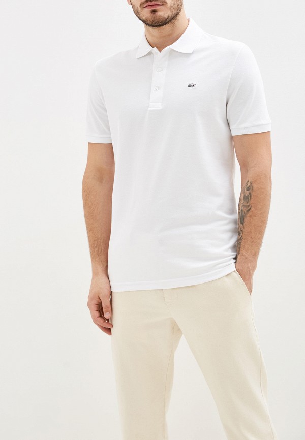 

Поло Lacoste, Белый, Lacoste MP002XM1HWOC