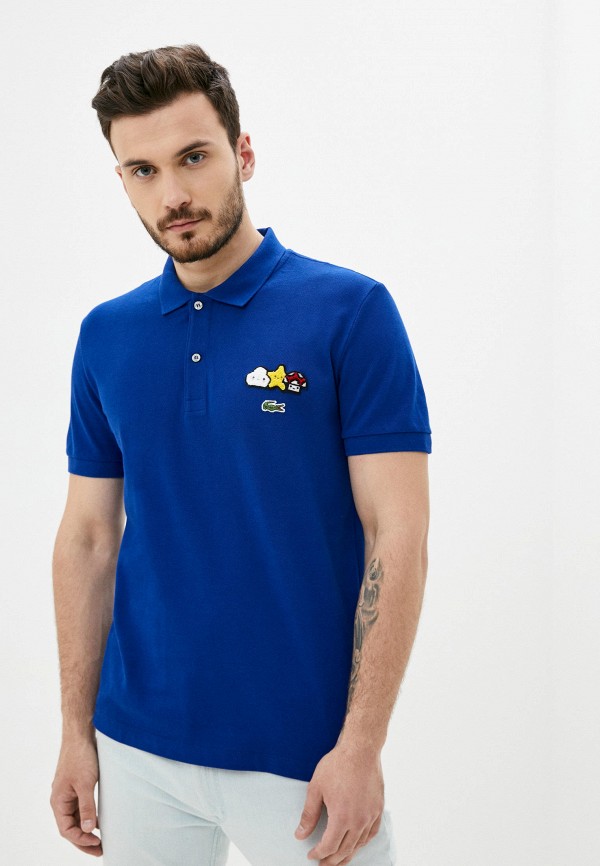 

Поло Lacoste, Синий