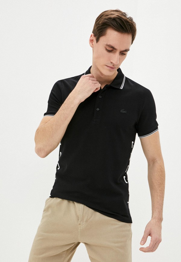 

Поло Lacoste, Черный