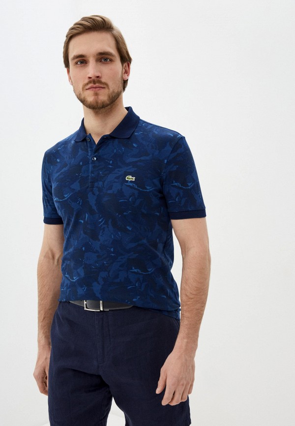 

Поло Lacoste, Синий