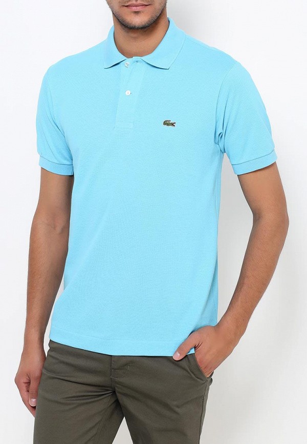 

Поло Lacoste, Бирюзовый, Lacoste MP002XM1HWON
