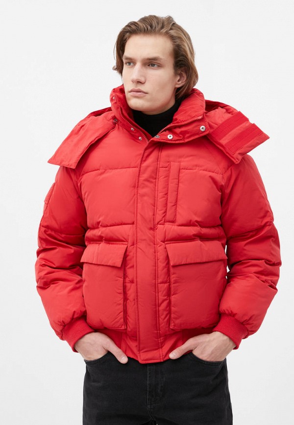 Куртка утепленная Finn Flare красный  MP002XM1HWU1