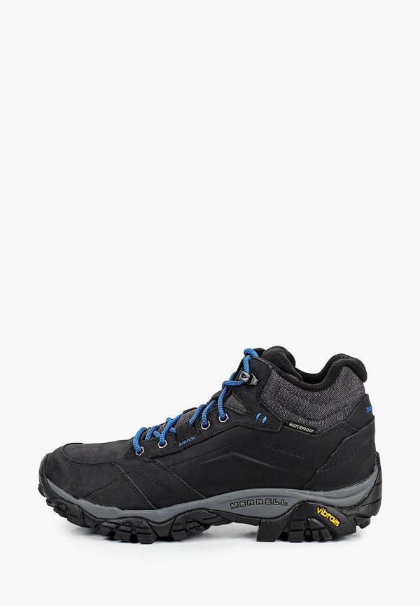 

Ботинки трекинговые Merrell, Черный, MOAB ADVENTURE MID PLR WP