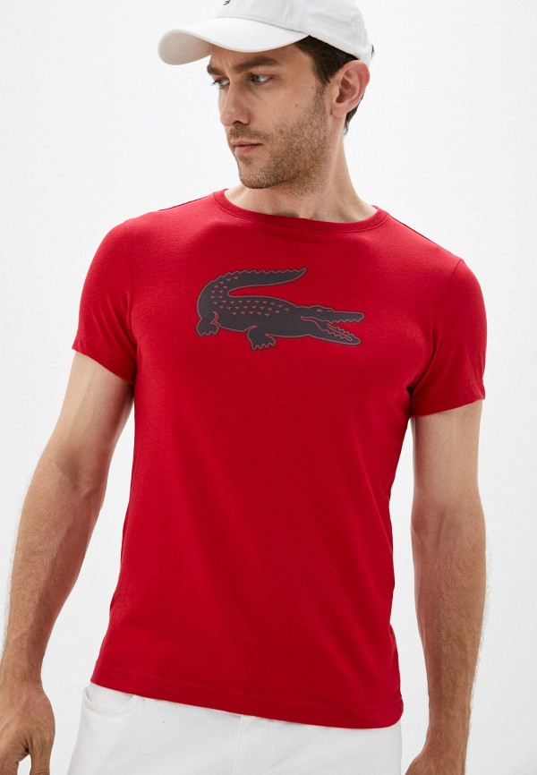 

Футболка Lacoste, Красный