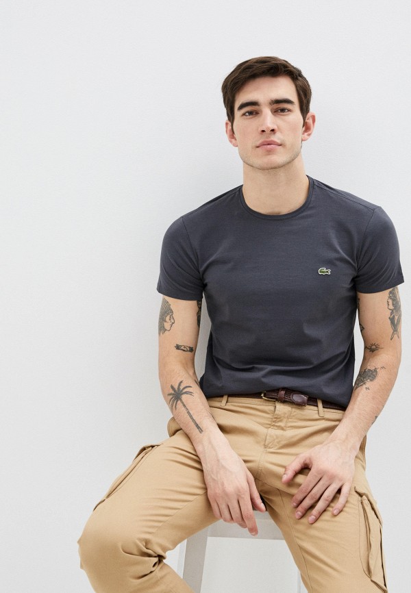 

Футболка Lacoste, Серый