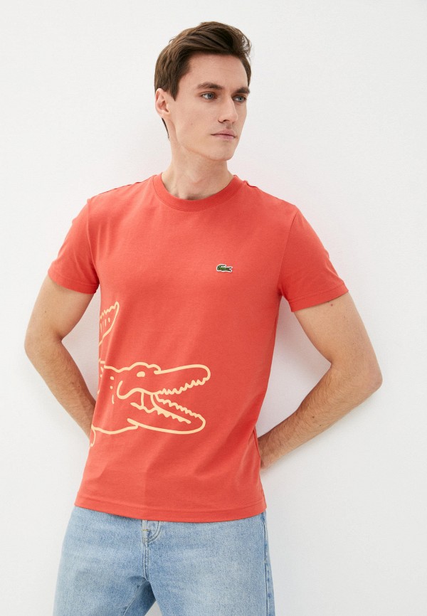 

Футболка Lacoste, Красный